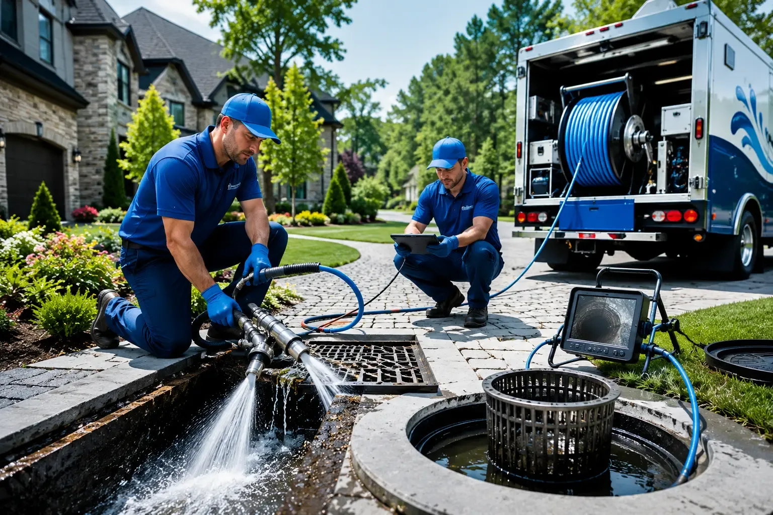 Local outdoor drain cleaning professionals in Covington, TX