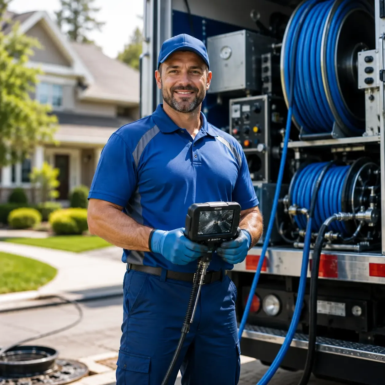 Local outdoor drain cleaning specialists in Covington, TX